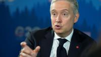 Le ministre canadien des Finances, François-Philippe Champagne, lors d'une entrevue en marge de la réunion des ministres des Finances et des gouverneurs de banques centrales du G20 à Asheville, en Caroline du Nord, le 1er septembre 2026