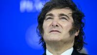 Le président argentin Javier Milei le 22 janvier 2026, à Davos, en Suisse