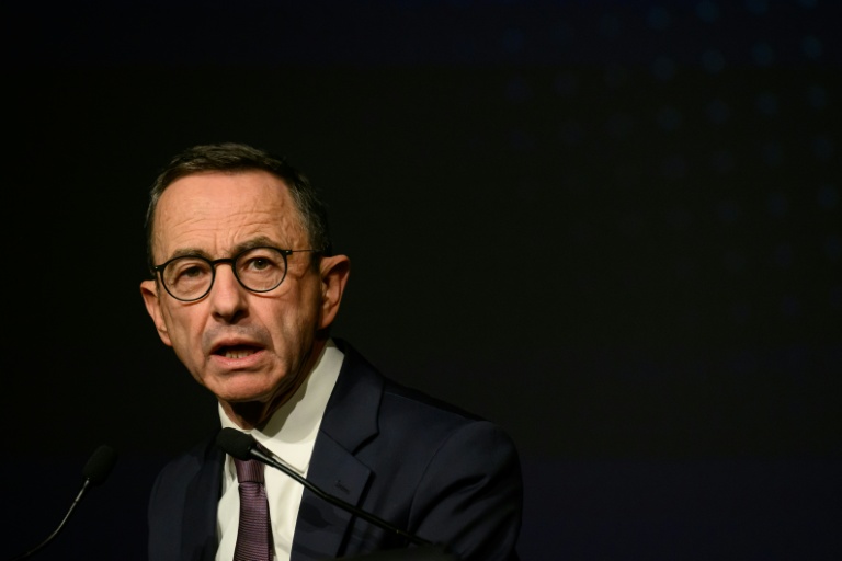 Le président des Républicains Bruno Retailleau lors d'un meeting de soutien au candidat LR aux municipales à Nantes, le 14 janvier 2026