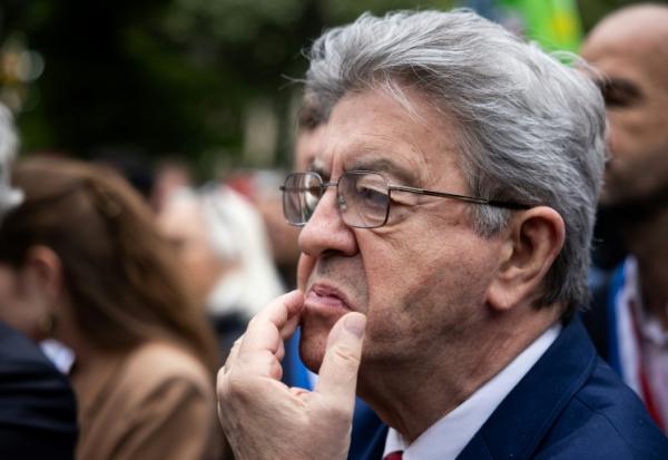 Jean-Luc Mélenchon le 27 mai 2025, à Paris