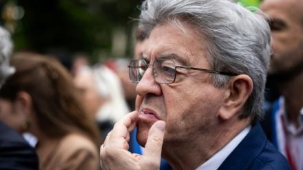 Jean-Luc Mélenchon le 27 mai 2025, à Paris