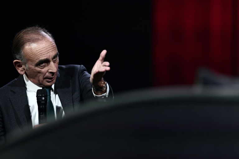 Le président de Reconquête! Eric Zemmour le 25 novembre 2025, à Paris