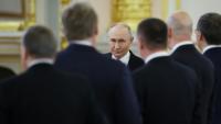 Le président russe Vladimir Poutine au Kremlin à Moscou le 3 juin 2026