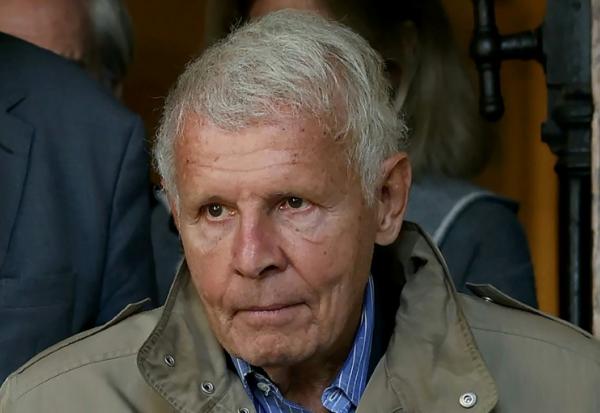 Le journaliste Patrick Poivre d'Arvor à Neuilly-sur-Seine, le 22 mai 2025 dans les Hauts-de-Seine