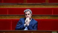 Le député François Ruffin le 13 mai 2025 à l'Assemblée nationale à Paris 