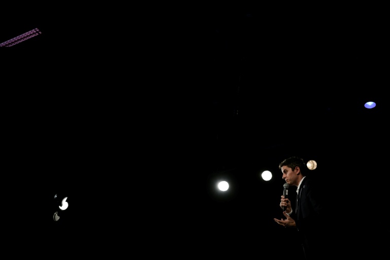 Gabriel Attal, le 28 avril 2026 à Lyon