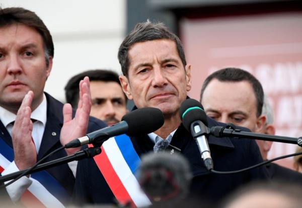 Le maire de Cannes David Lisnard, candidat à la présidentielle, le 18 octobre 2026 à Limoges 
