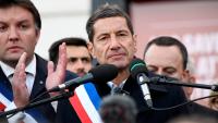Le maire de Cannes David Lisnard, candidat à la présidentielle, le 18 octobre 2026 à Limoges 