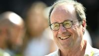 L'ancien président François Hollande assiste au Tour de France le 12 juillet 2026