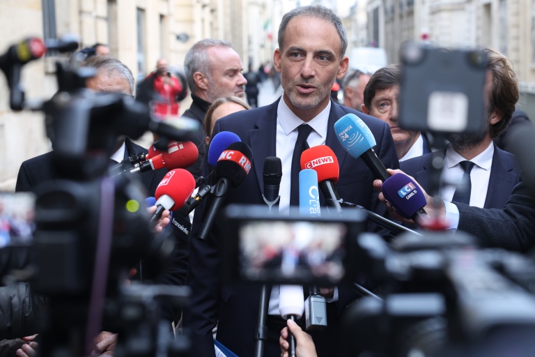 Le candidat de la gauche sociale-démocrate à la présidentielle Raphaël Glucksmann, à Paris le 22 octobre 2026