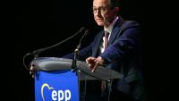La candidat LR à la présidentielle, Bruno Retailleau, à Toulouse le 28 septembre 2026