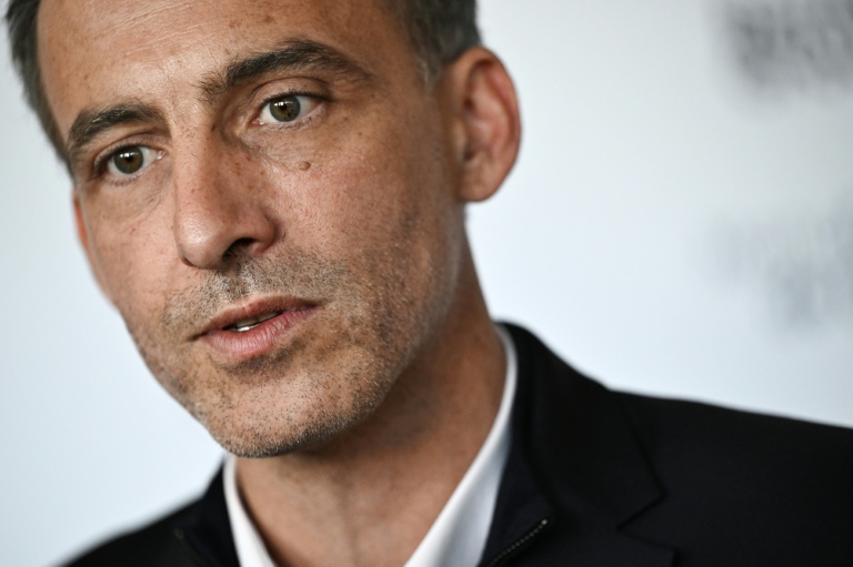 Le leader du parti Place publique Raphaël Glucksmann, le 2 octobre 2026 à Cléon