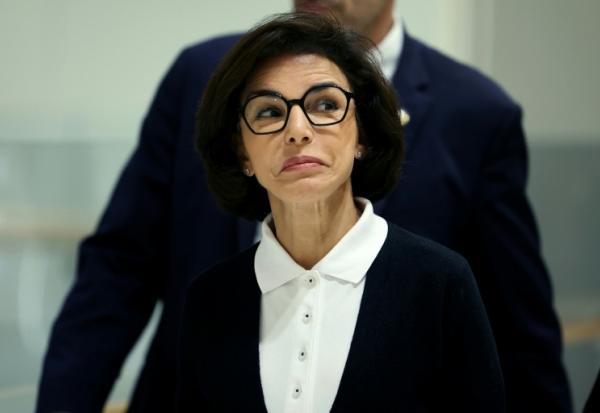 Rachida Dati arrive au palais de justice pour le dernier jour de son procès pour corruption, le 28 septembre 2026 à Paris