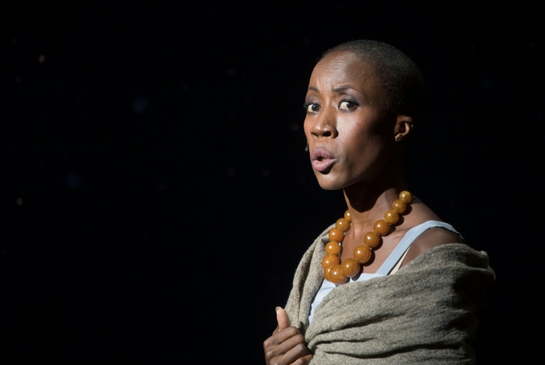 La chanteuse malienne Rokia Traoré à Aix-en-Provence, le 3 juillet 2018 dans les Bouches-du-Rhône