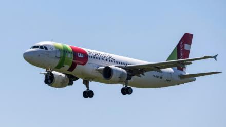 Un avion de la compagnie TAP Air Portugal le 2 avril 2026