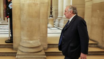 Le Président du Modem François Bayrou à la cour d'appel de Paris le 28 septembre 2026 