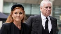 Sarah Ferguson et le prince Andrew à Londres, le 16 septembre 2025