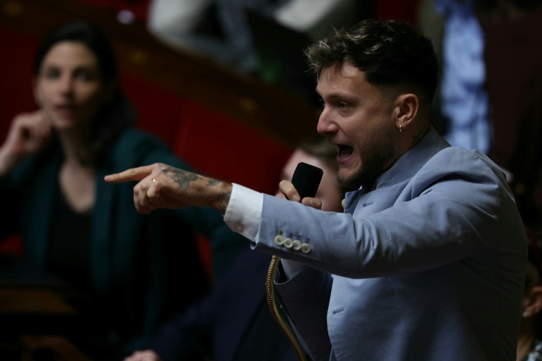 Le député La France insoumise (LFI) Raphaël Arnault le 22 janvier 2026 à l'Assemblée nationale