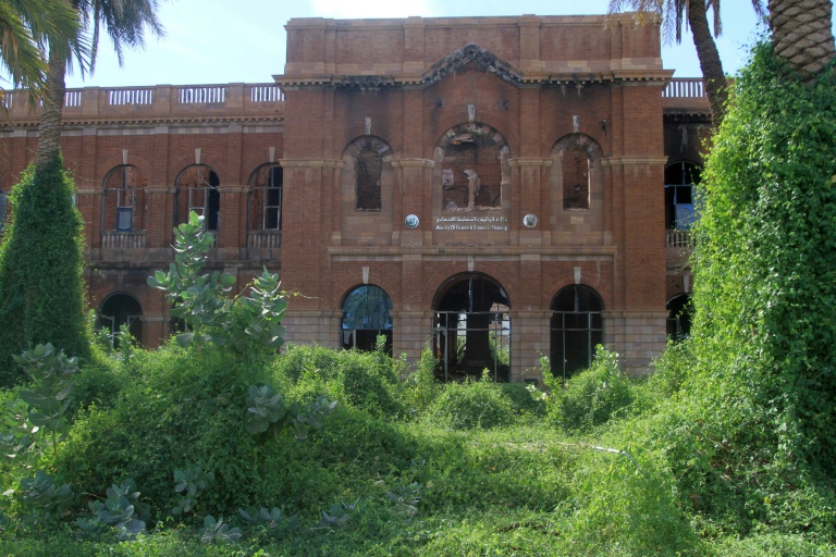 Vue de la cour du ministère des Finances à Khartoum, le 17 janvier 2026