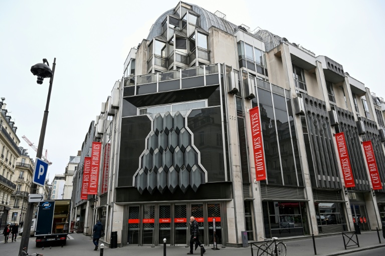 L'Hôtel Drouot à Paris, le 28 mars 2025