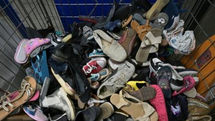 Un centre de tri de l'association "Le Relais" à Acigne, le 21 juillet 2025 en ille-et-Vilaine