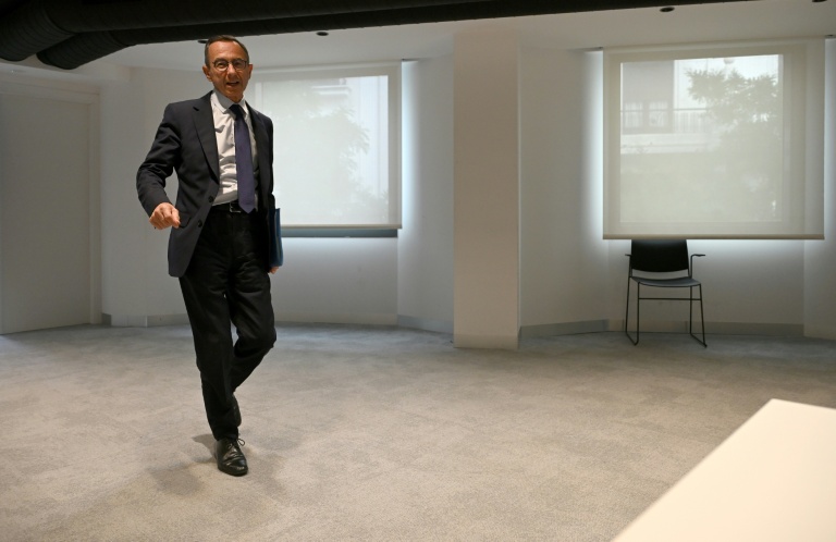Bruno Retailleau lors d'un déplacement à Madrid, le 22 juin 2026