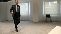 Bruno Retailleau lors d'un déplacement à Madrid, le 22 juin 2026