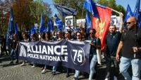 Des policiers manifestent à l'appel du syndicat Alliance, le 15 septembre 2026