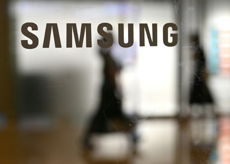 Le logo de Samsung Electronics à Seoul, le 20 mai 2026.
