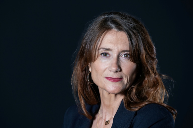 La députée MoDem Sandrine Josso pose le 8 octobre 2024 à Paris