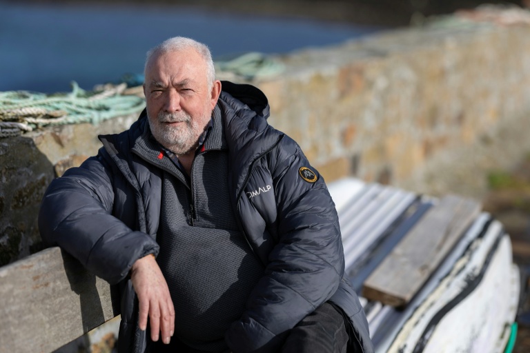 Didier Delhalle, le maire de l'île-Molène dans le Finistère, le 3 février 2026