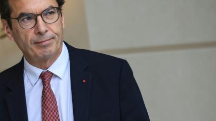 Le ministre du Travail Jean-Pierre Farandou à l'Elysée le 20 mai 2026