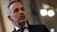Le nouveau maire PS de Paris, Emmanuel Grégoire, lors du lancement d'une Convention citoyenne sur la protection des enfants et de leur temps à l'écolele 18 mai 2026 à Paris