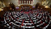 Les sénateurs réunis pour l'élection du président de la chambre haute du parlement, à Paris, le 1er octobre 2026