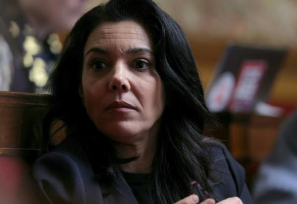 La députée LFI Sophia Chikirou à l'Assemblée nationale, le 13 mai 2026