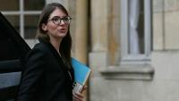 La ministre déléguée chargée de la Lutte contre les discriminations Aurore Bergé le 1er avril 2026, à Paris