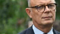 Le candidat Horizons à la présidentielle Édouard Philippe le 17 septembre 2026, à Corzé dans le Maine-et-Loire