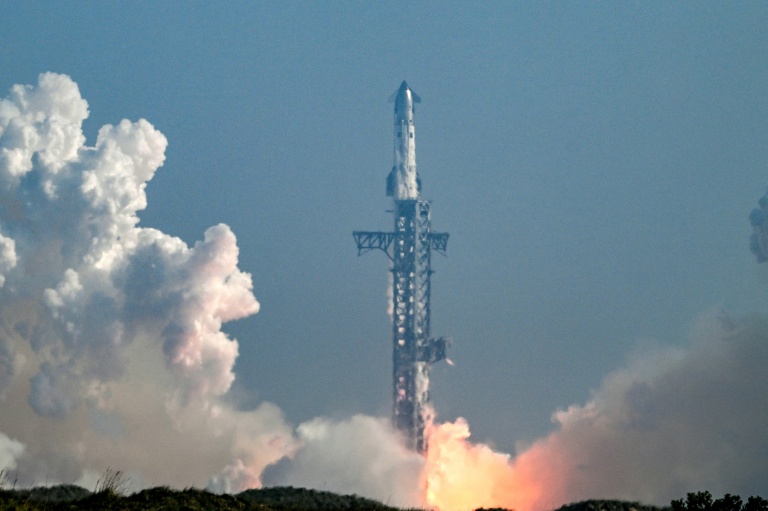 Décollage de la fusée Starship de SpaceX au Texas, le 22 mai 2026