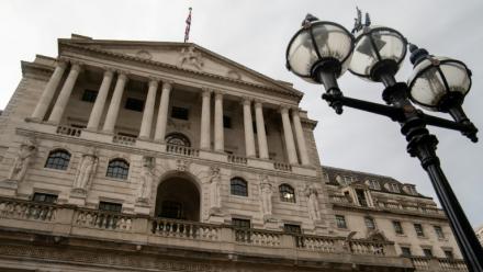 La Banque d'Angleterre (BoE) dans le centre de Londres. Photo prise le 6 novembre 2025