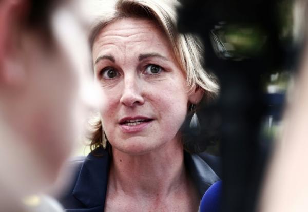 La secrétaire générale de la CFDT, Marylise Léon, à Boissy-la-Rivière (Essonne), le 26 août 2025