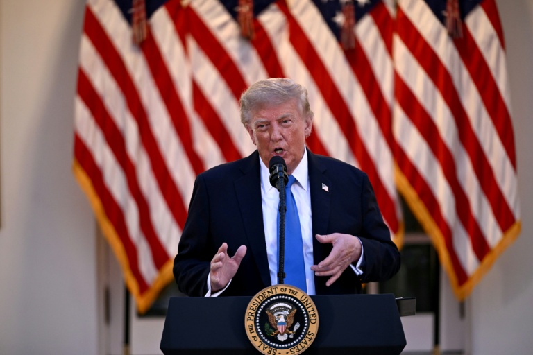 Le président américain Donald Trump, le 2 septembre 2026 à Washington