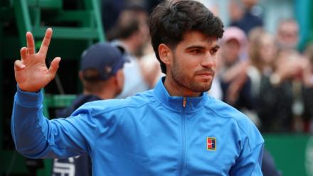 Carlos Alcaraz au tournoi de Monte-Carlo 12 avril 2026