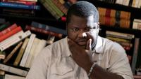 L'auteur canado-haïtien Thélyson Orélien à Manosque, le 24 septembre 2026