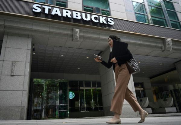 Un café Starbucks à Séoul, le 26 mai 2026 en Corée du Sud