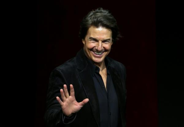 Tom Cruise à la conférence CinemaCon à Las Vegas, la 14 avril 2026