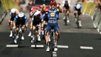 Le Danois Mads Pedersen vainqueur de la 4e étape du Tour de France, le 7 juillet 2026 à Foix