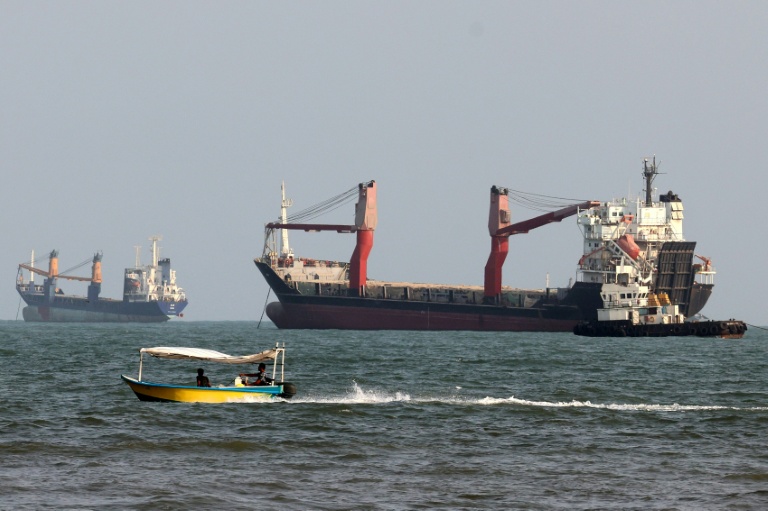Un navire près du port iranien de Bandar Abbas, le 10 août 2026