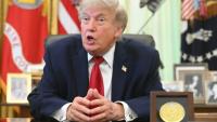 Le président américain Donald Trump dans le Bureau ovale de la Maison Blanche, le  29 juin 2026 à Washington