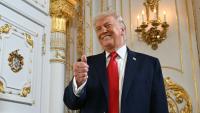 Le président américain Donald Trump dans sa résidence de Mar-a-Lago, à Palm Beach, le 16 janvier 2026