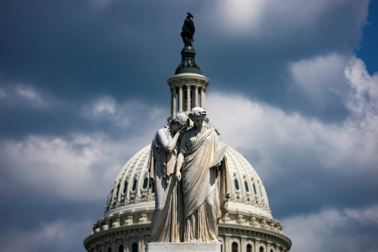 Une vue du Capitole, siège du Congrès américain, à Washington,le 29 juin 2025